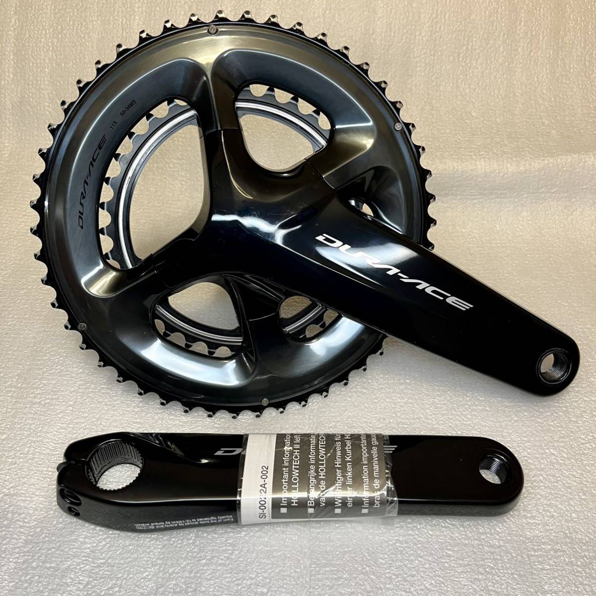 SHIMANO DURA-ACE FC-R9100 175mm 50-34T チェーンリング 50T 34T