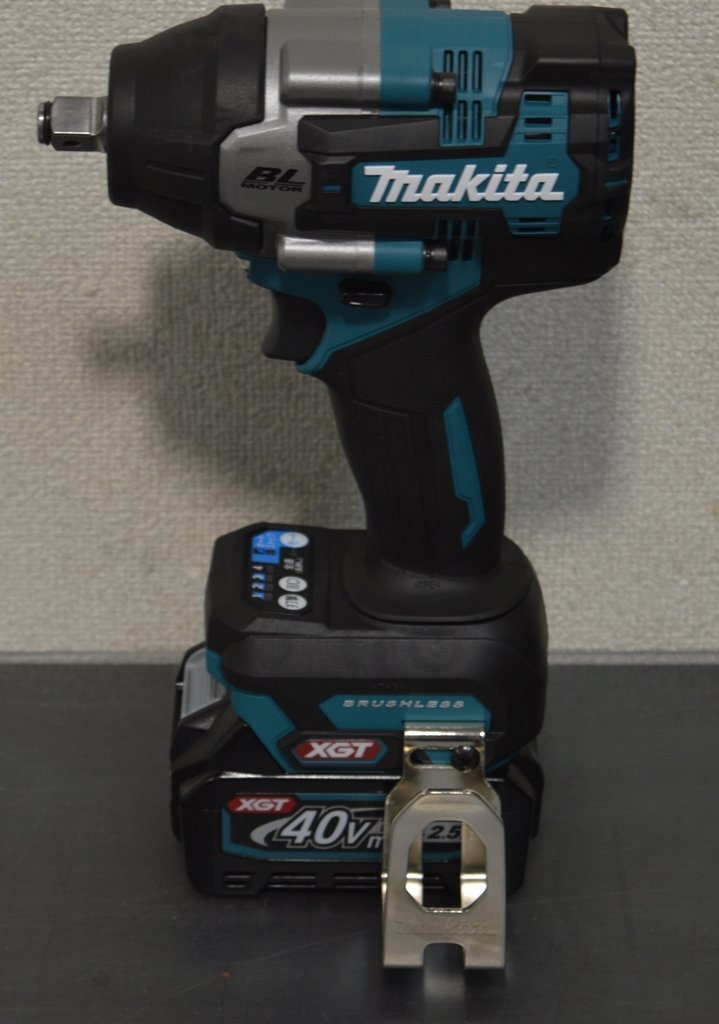 makita】充電式インパクトレンチTW007GRDX 40Vmaxバッテリー×2 充電器