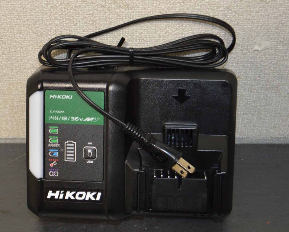 【HiKOKI】【未使用品】/ 充電器のみ/18V用/36V【MVにも対応/マルチボルト】急速充電器 5780-1610model UC18YDL2 (菅2025YO)_画像1