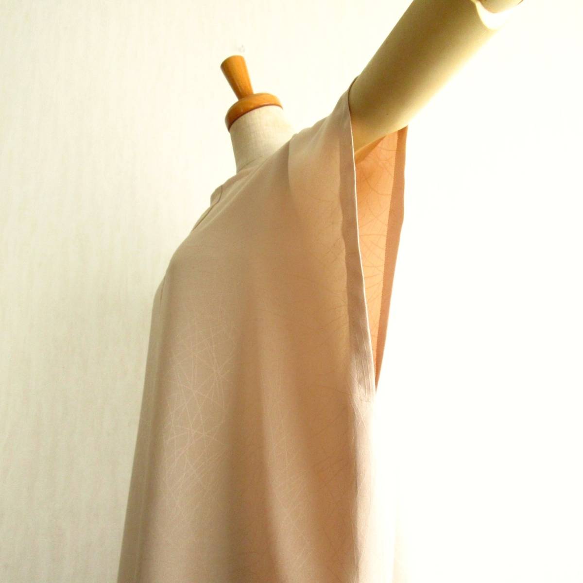 ゆったり】着物ドレス◎絵巻◎縦ラインでスッキリ見え♪お式から