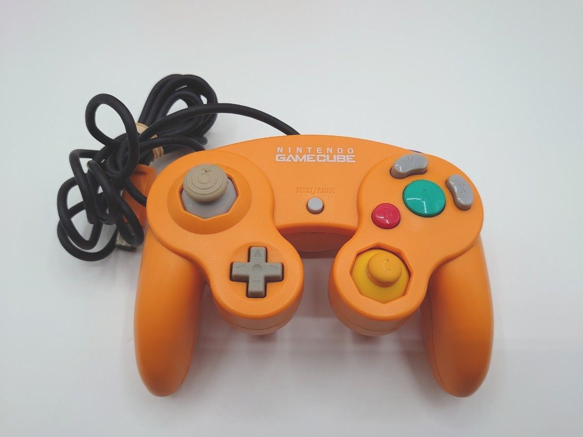 ゲームキューブ オレンジ 本体 コントローラー 任天堂 レトロ ゲームキューブ オレンジ 本体 コントローラー 任天堂 レトロ