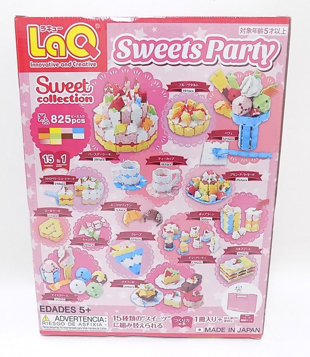 2S689 *#LaQ LaQ сладкий коллекция конфеты вечеринка 825PCS#*[ новый Poe n]