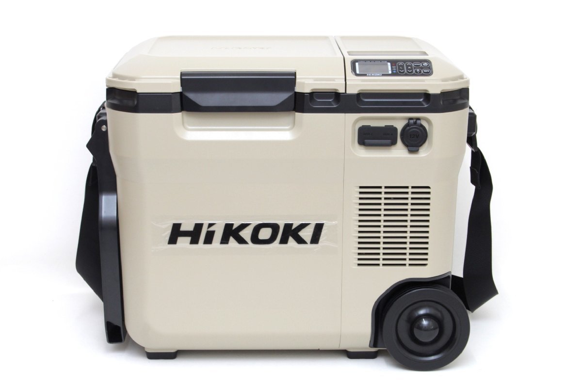 1K222☆ハイコーキ HiKOKI☆ コードレス冷温庫 UL18DC サンドベージュ