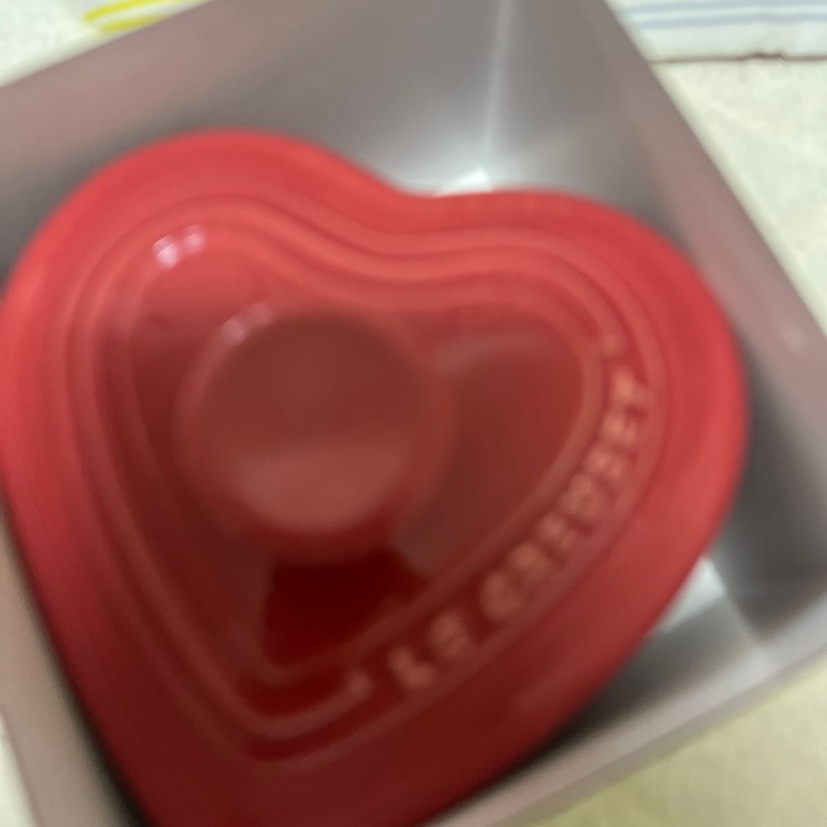 LE CREUSET ルクルーゼ　ハート型ココット