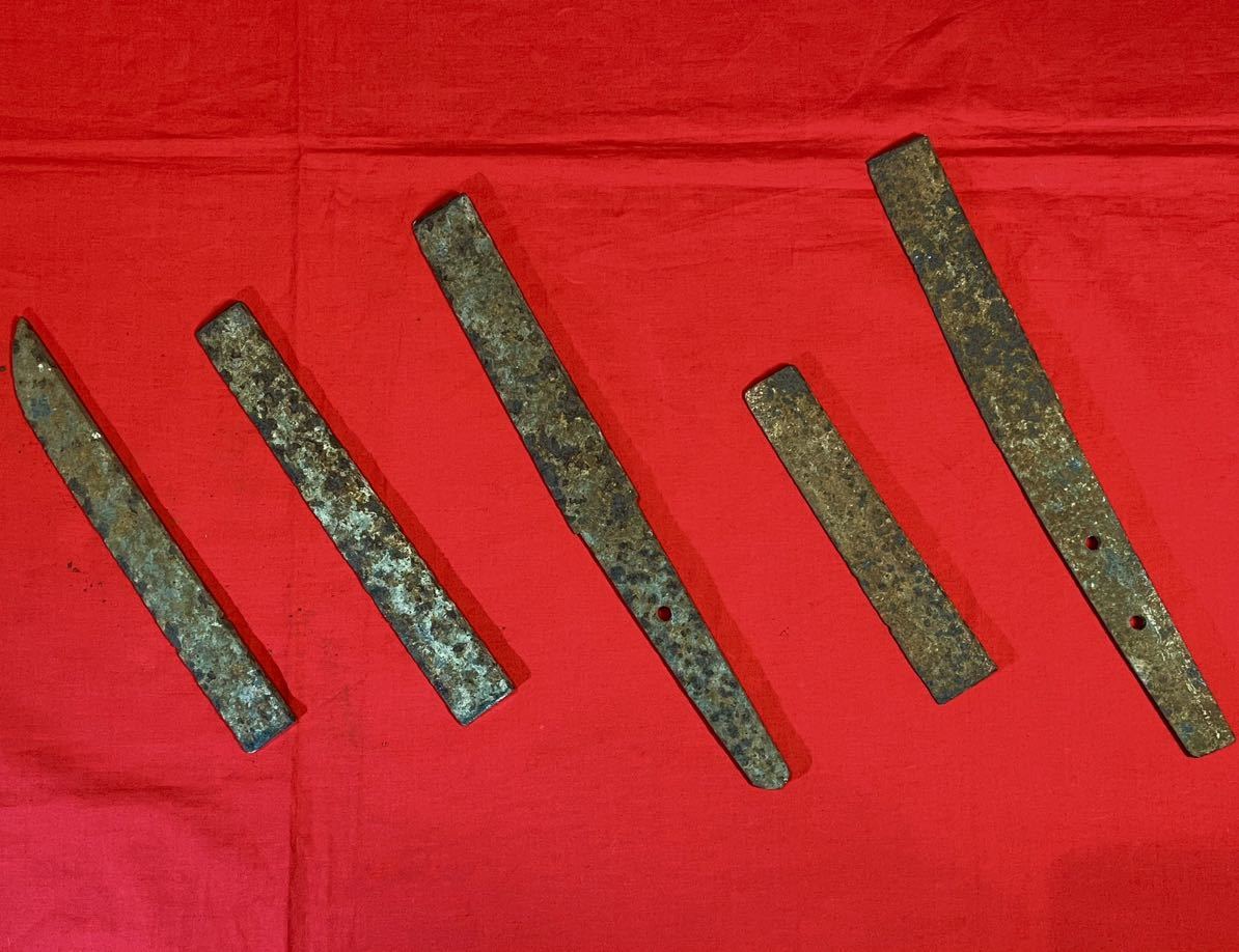 残欠】日本刀残欠 総重量0.94kg 合法サイズ カスタムナイフ 短刀 刀