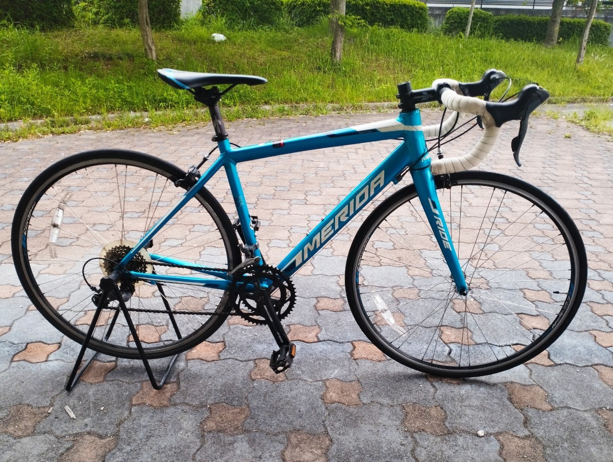 MERIDA メリダ ライド RIDE 80 ロングライド アルミ ロードバイク 青