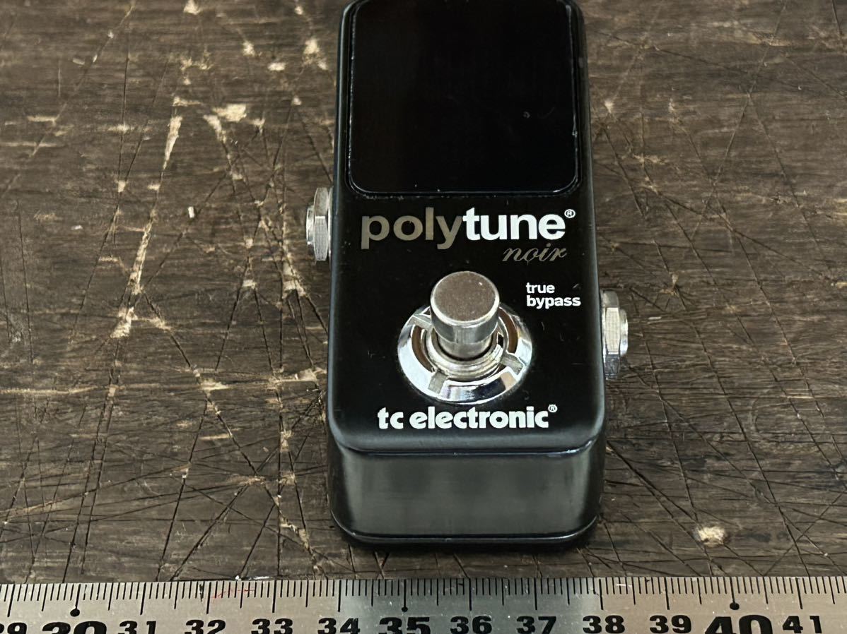 [GE]tc electronic polytune mini noir ポリチューンミニ・ノワール 話題のポリフォニック・チューナーがウルトラ・コンパクトサイズで登場_画像5