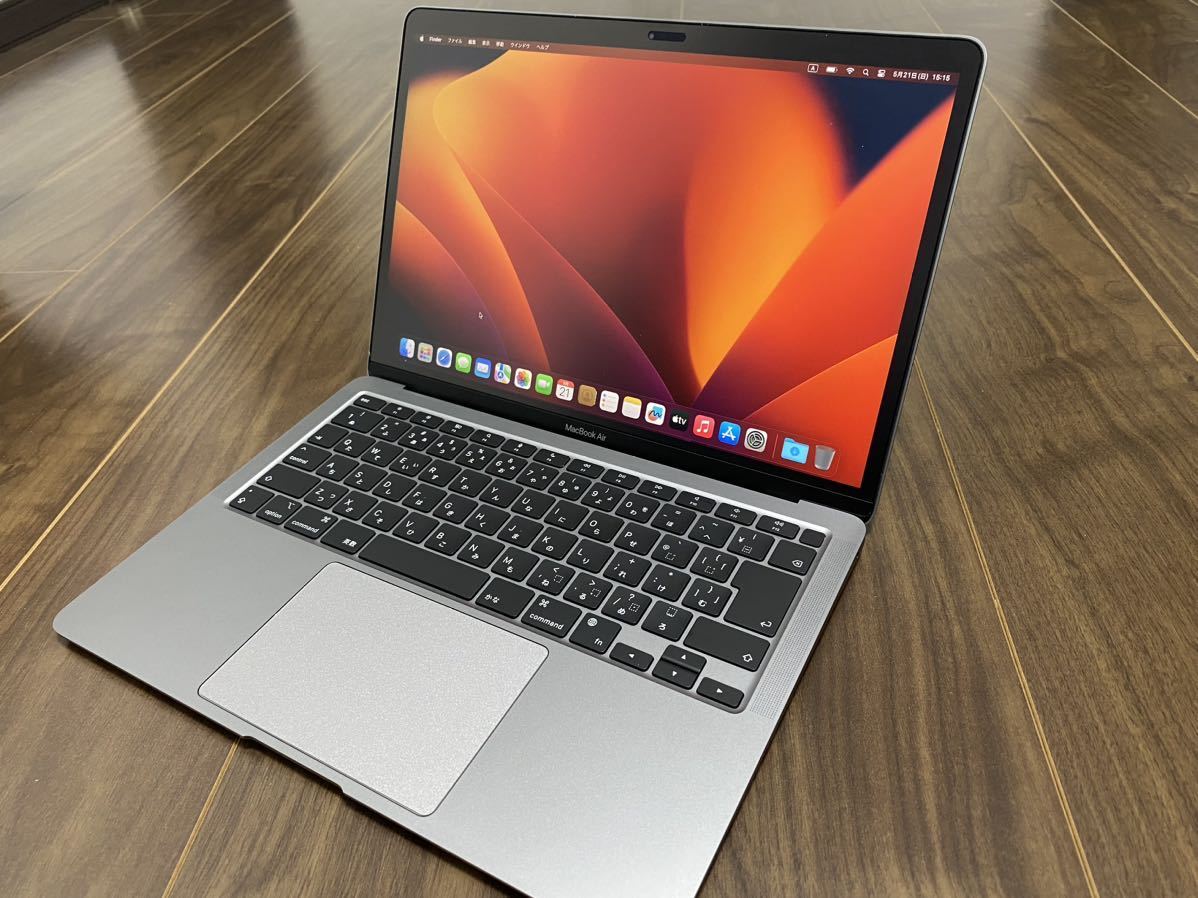 美品】充電回数9回 MacBook Air M1 メモリ8GB-