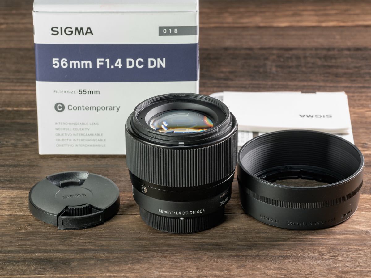 【期間限定特価】 美品 シグマ シグマ SIGMA 56mm 56mm F1.4 DN DC SIGMA DN マイクロフォーサーズ マイクロフォーサーズ用 - mughalkitchen.co.nz
