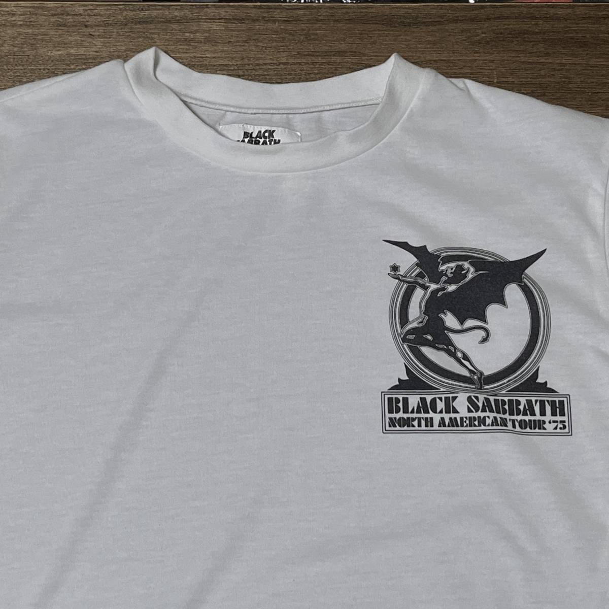 ブラック・サバス Black Sabbath North American Tour '75 Tシャツ shirt_画像2