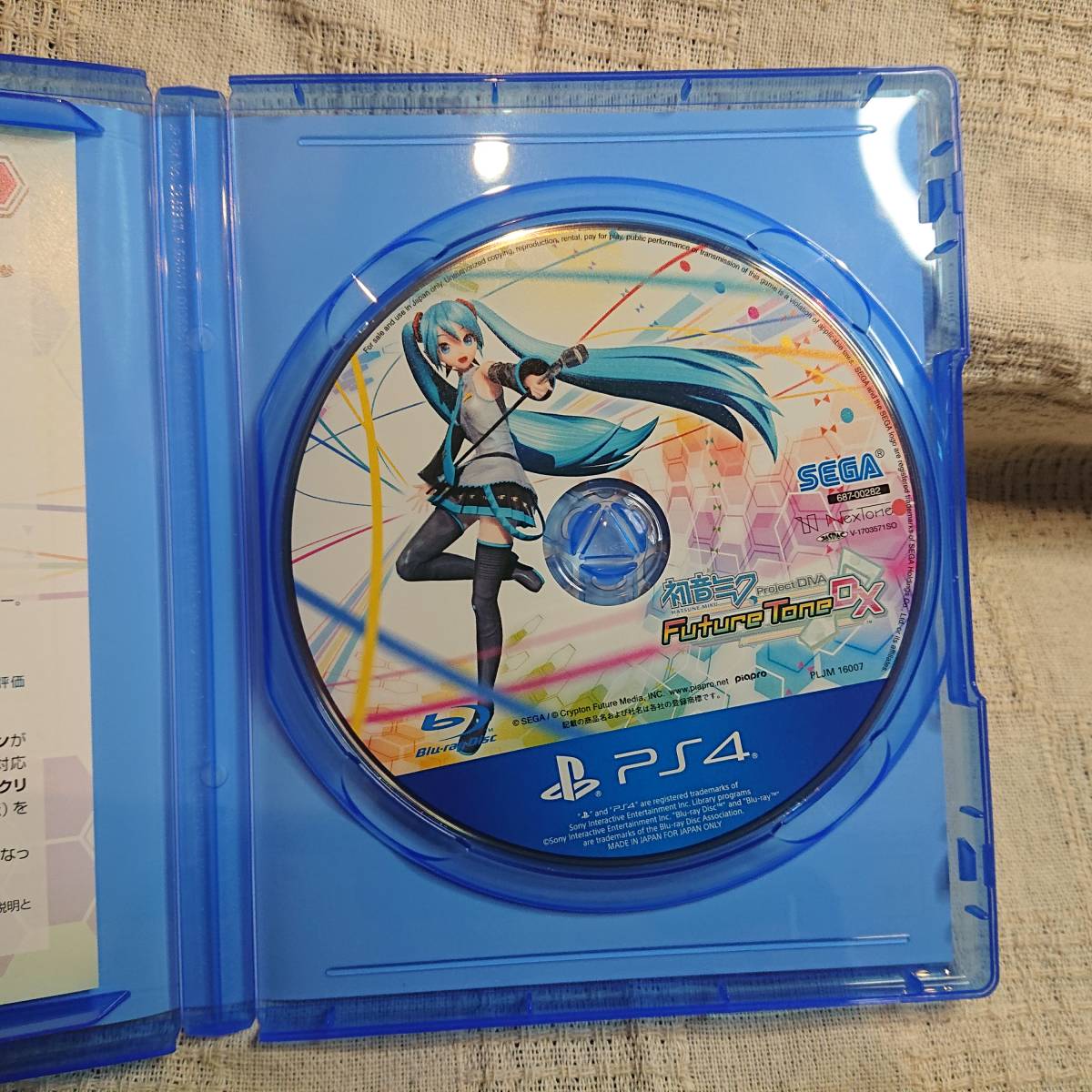 美品[Za] PS4 Play Station 4　初音ミク Project DIVA Future Tone DX メモリアルパック レターパックプラス520円発送_画像5