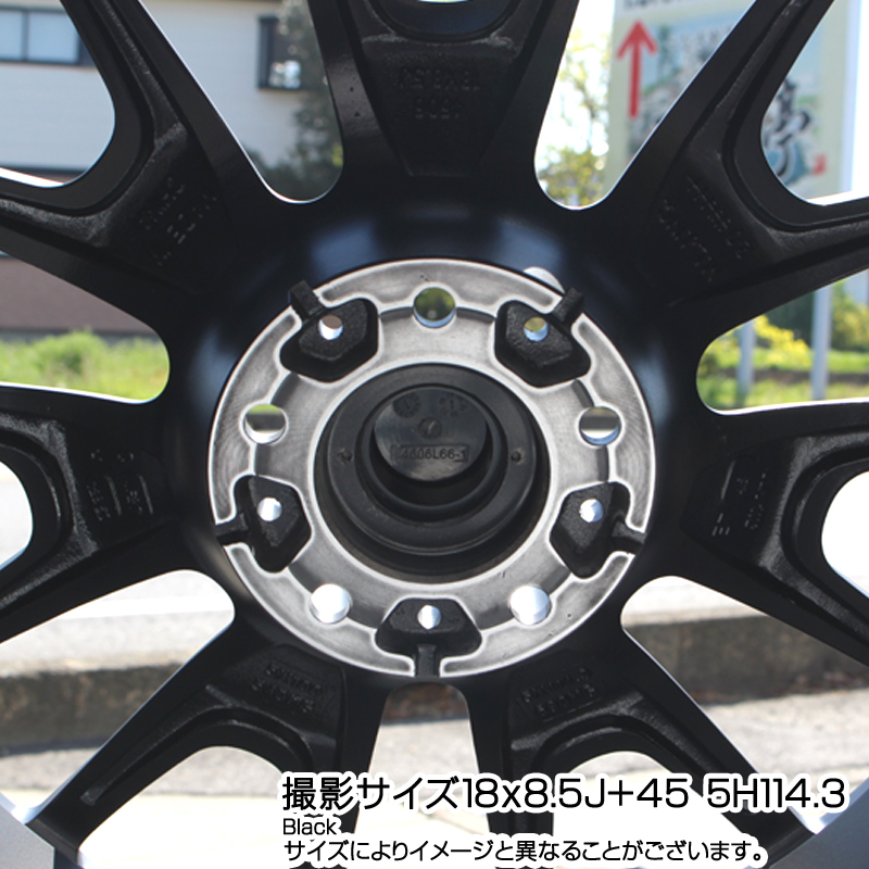 [新品4本] MLJ IGNITE Xtrack 18x8.5J+35 5H114.3(ブラック) 送料込み(北海道、沖縄、離島除く) 「0ignite885k35gbk」_画像8