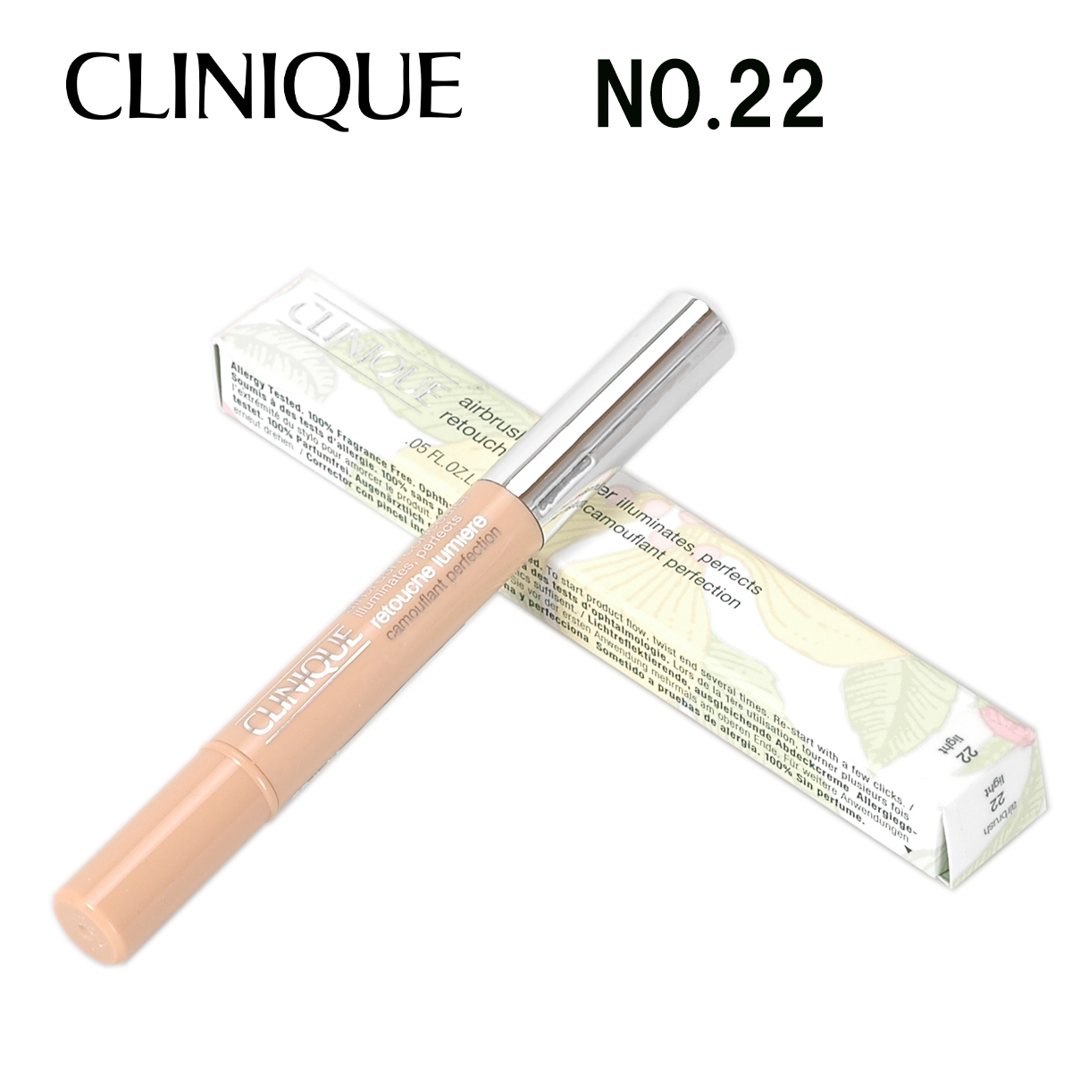 13-66◆CLINIQUE/クリニーク エアブラシ コンシーラー #22 ライト 1.5mL_画像1