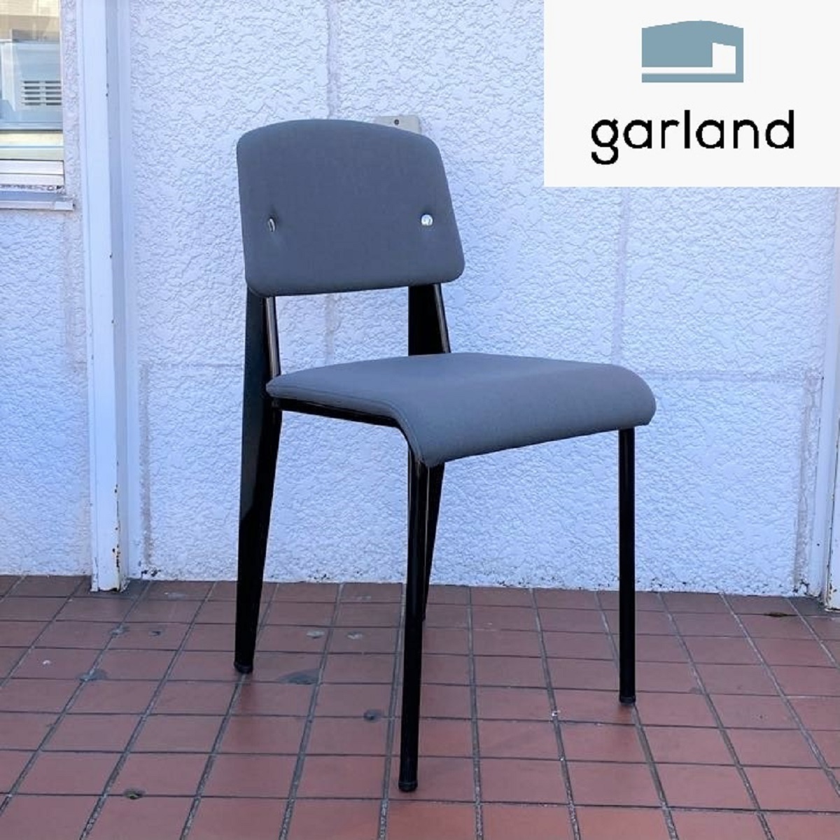 vitra/ヴィトラ Standard SR Chair (6) グレー プレミアム ファブリック Volo ジャン・プルーヴェ