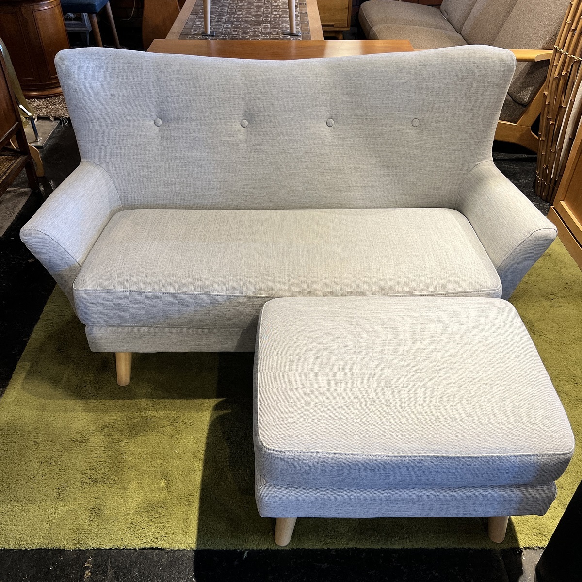 Francfranc/フランフラン フルレット ソファ オットマン付き Francfranc/フランフラン フルレット ソファ オットマン付き