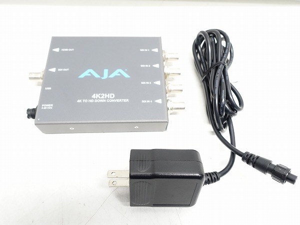 AJA 4K2HD 4K/UHD to HD-SDI/HDMIダウンコンバーター 動作品 *380322