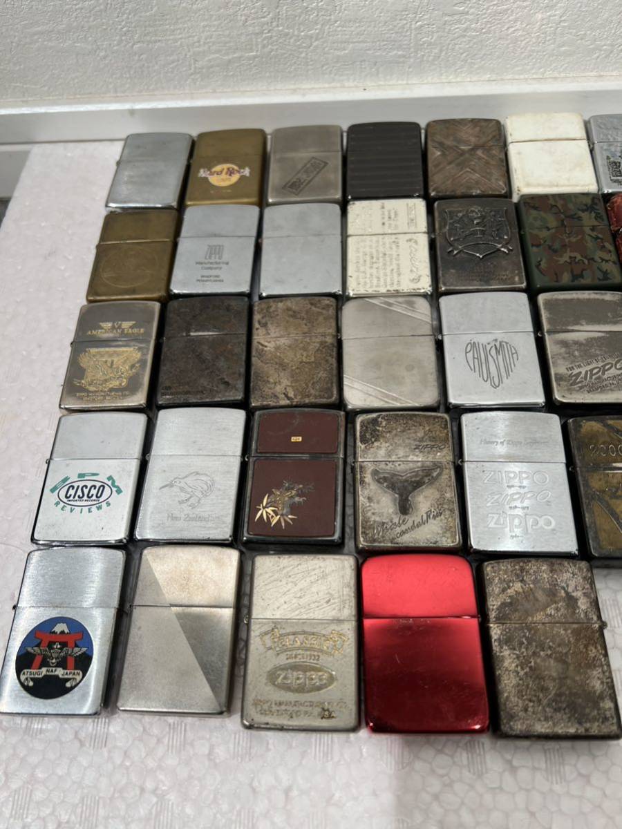 ZIPPO ジッポライター スタンダード45・ミニ12合計57個現状品