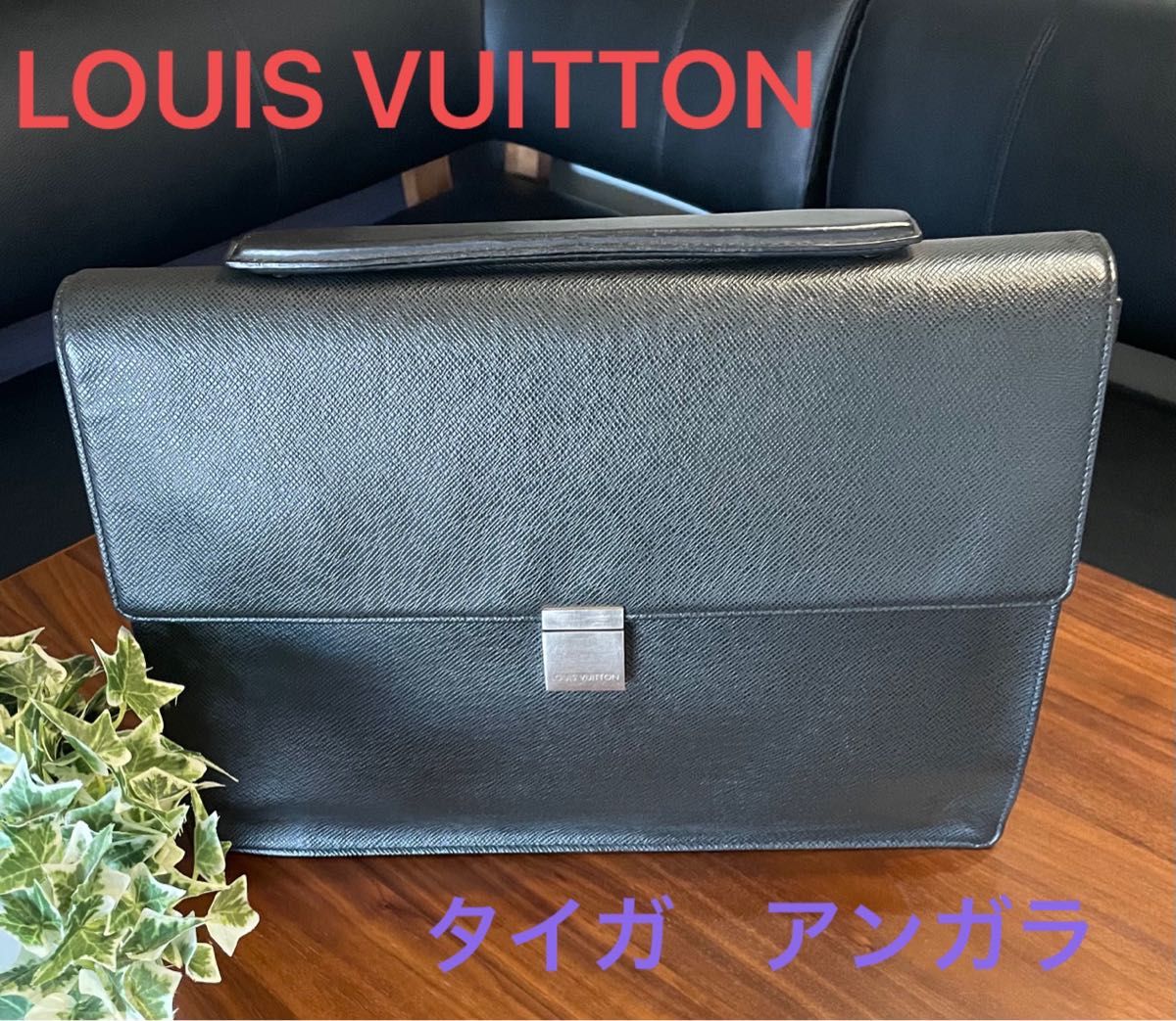 【LOUIS VUITTON 】ルイ ヴィトン タイガ アンガラ ビジネスバッグ 書類バッグ