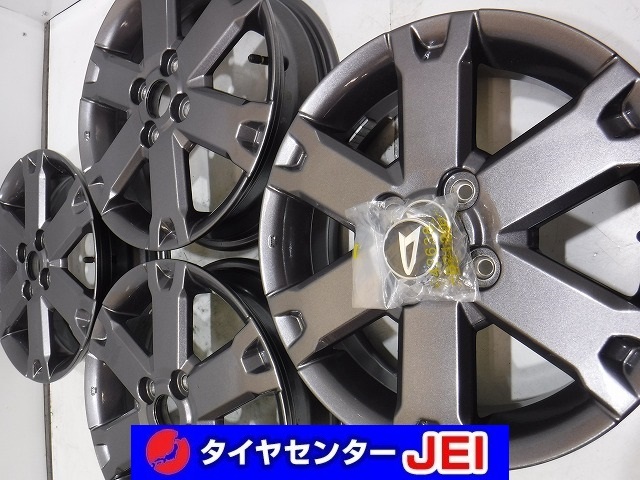 15インチ ダイハツ タフト純正 4.5J+45 100 軽自動車 新車外し 美品