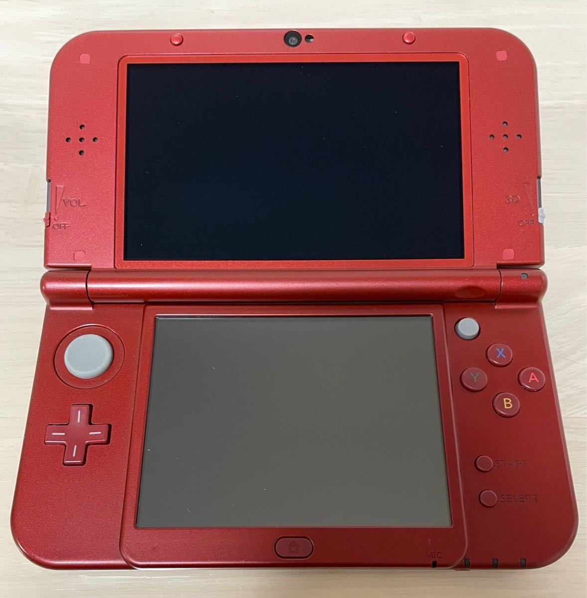 上下IPS液晶】Newニンテンドー3DS LL メタリックレッド 本体