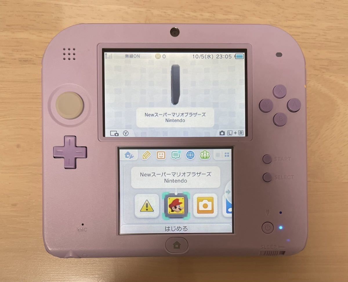 動作良好】ニンテンドー2DS ラベンダー 本体 タッチペン付き｜Yahoo