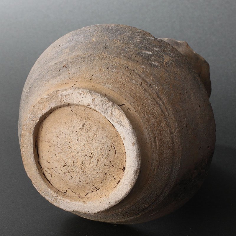 委託HK◇時代須恵器長頸壷(土器出土品発掘品花器花瓶長頸瓶直口壷行基