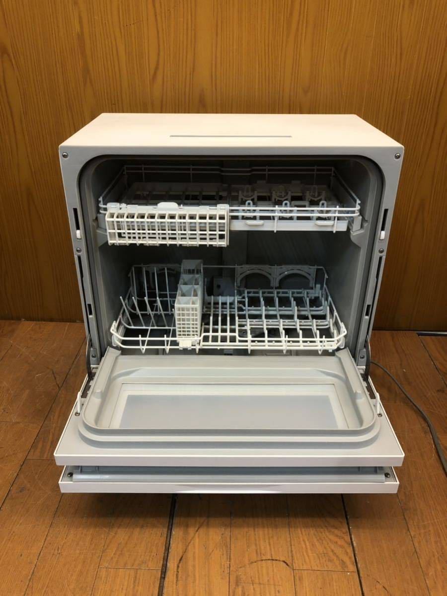 ☆動作品☆Panasonic☆2020年製☆NP-TH4-W☆電気食器洗い乾燥機☆食洗