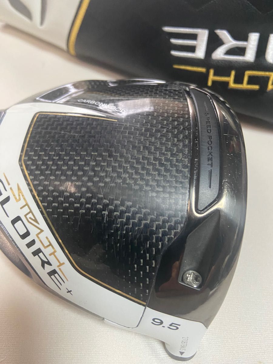 テーラーメイド ステルスグローレプラス ドライバー 9.5度 ヘッドのみ