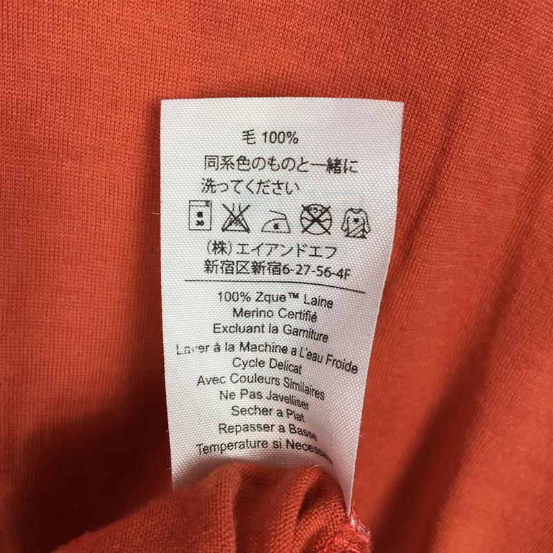 WOMENs M アイベックス メリノウール Tシャツ アメリカ製 生産終了モデル 入手困難 IBEX ピンク系_画像9