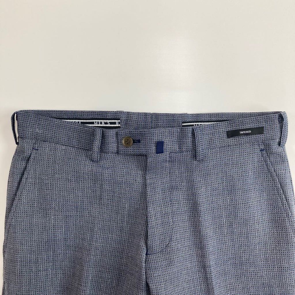 【未使用品 MEN'S BIGI メンズビギ スラックス パンツ】グレー 灰色 SSサイズ_画像3