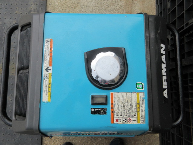 発電機】茨城県結城市発 AIRMAN(北越工業) HP2800SV ◇動画 発電機】茨城県結城市発 AIRMAN(北越工業) HP2800SV ◇動画