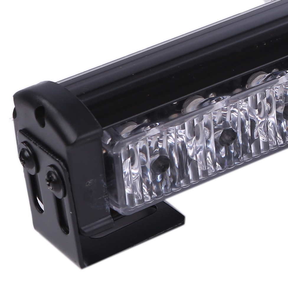 12V ストロボ ライト バー LED 2個 セット 緊急 警告灯 車 トラック トレーラー ランプ イエロー 黄 KRB186_画像4