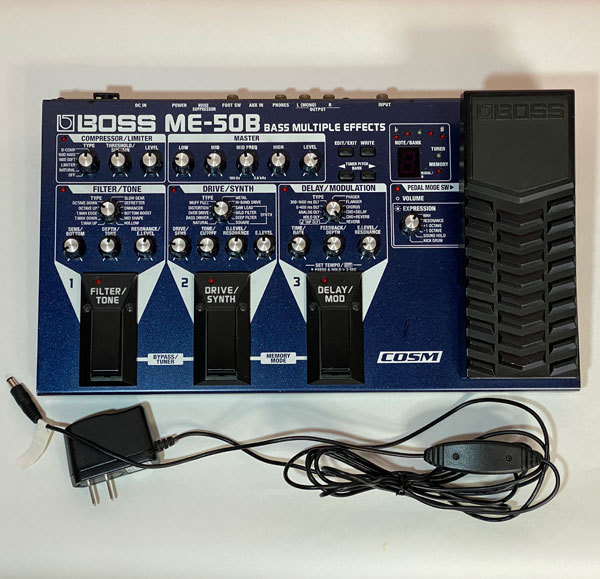 Yahoo!オークション - ベース用マルチエフェクター BOSS ME-50B 中古