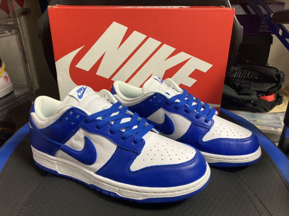 鑑定済 未使用 Nike Dunk Low SP Varsity Royal/Kentucky ナイキ