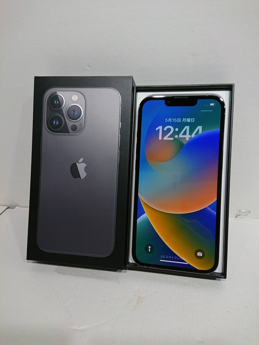 ☆iPhone 13 Pro 128GB MLUE3JA SIMフリー版 バッテリー最大容量93