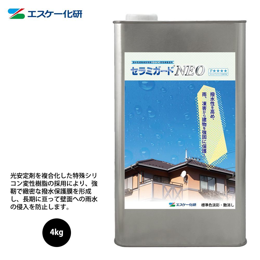 休日 送料無料 サニービルドEX 20kg 艶消し 濃彩色エスケー化研 外装用