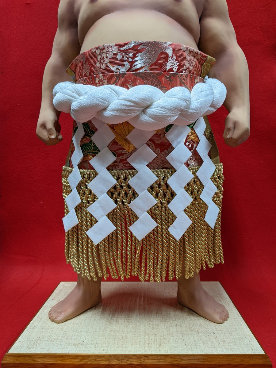 横綱 相撲取り 置物 特大 94cm 化粧まわし 男前 玉眼 日本人形 横綱 相撲取り 置物 特大 94cm 化粧まわし 男前 玉眼 日本人形