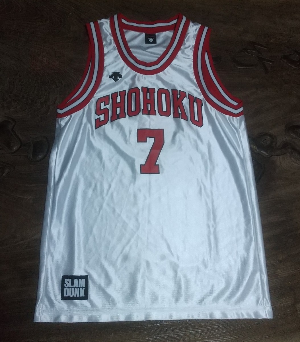 値下げ交渉 スラムダンク 湘北高校 #7 宮城リョータ DESCENTE ユニフォーム 検)SLAM DUNK THE FIRST MOVIE SHOHOKU OFFICIAL JERSEY MIYAGI