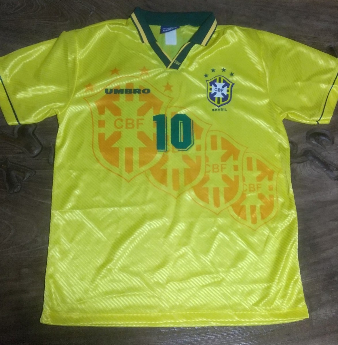 値下げ交渉 1995・96年 ブラジル代表 #10 レオナルド UMBRO 値下げ交渉 1995・96年 ブラジル代表 #10 レオナルド UMBRO
