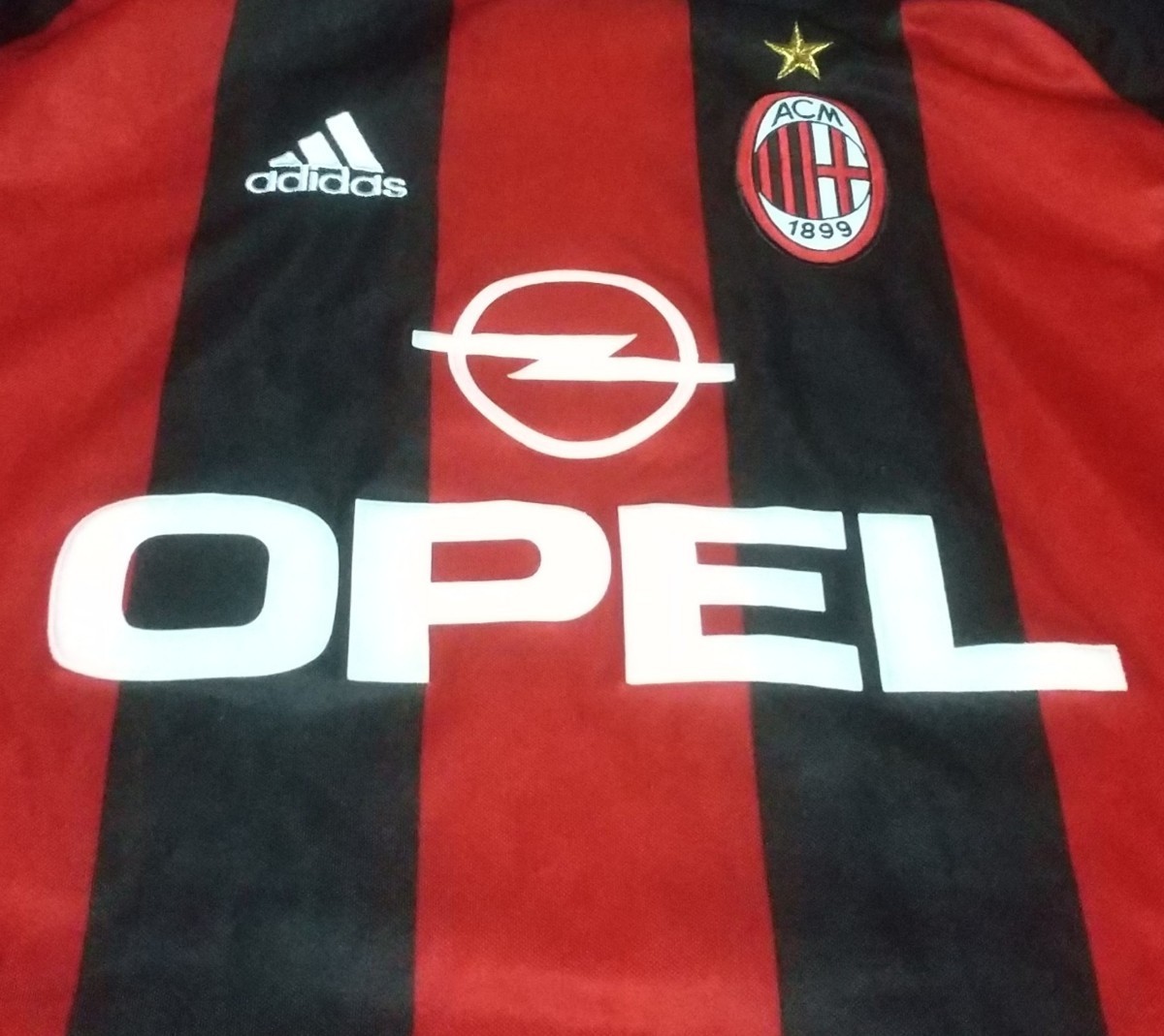 [値下げ交渉] 00-01 ACミラン 長袖 adidas MADE IN ITALY 検)2000 2001 ACM MILAN L/S SHEVCHENKO MALDINI シェフチェンコ マルディーニ_画像2