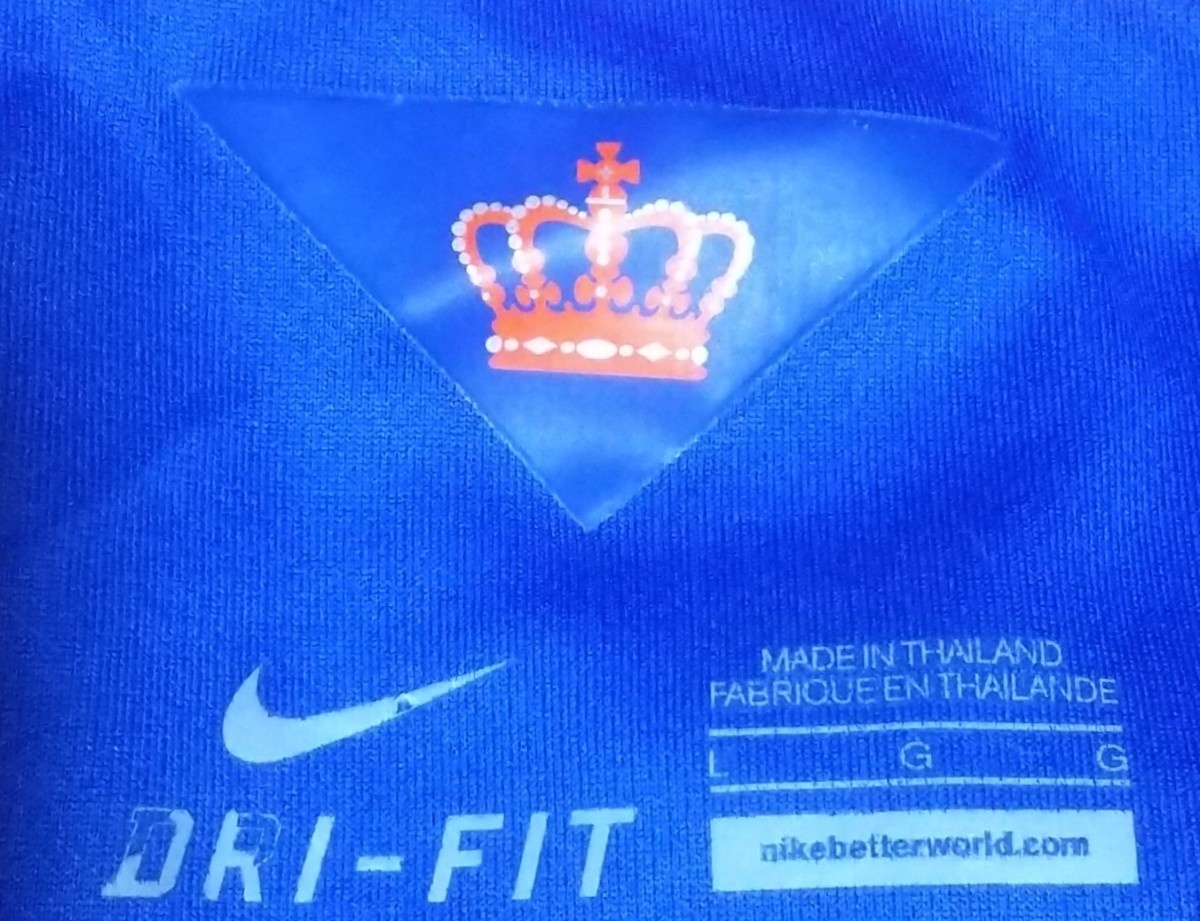 値下交渉 2014年 ブラジルW杯 オランダ代表 NIKE 2nd/AWAY 検) NETHERLANDS HOLLAND WC WORLD CUP BRAZIL SPAIN ROBBEN ワールドカップ Y2K_画像3