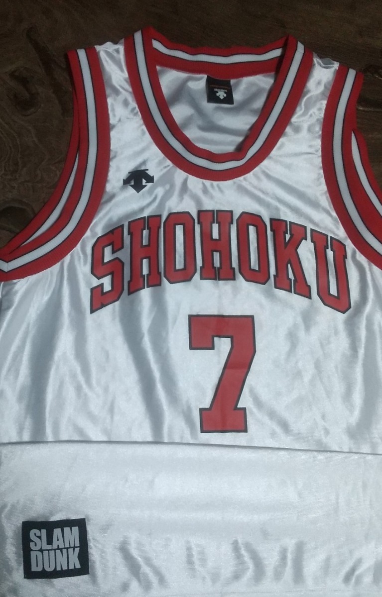 値下げ交渉 スラムダンク 湘北高校 #7 宮城リョータ DESCENTE ユニフォーム 検)SLAM DUNK THE FIRST MOVIE SHOHOKU OFFICIAL JERSEY MIYAGI