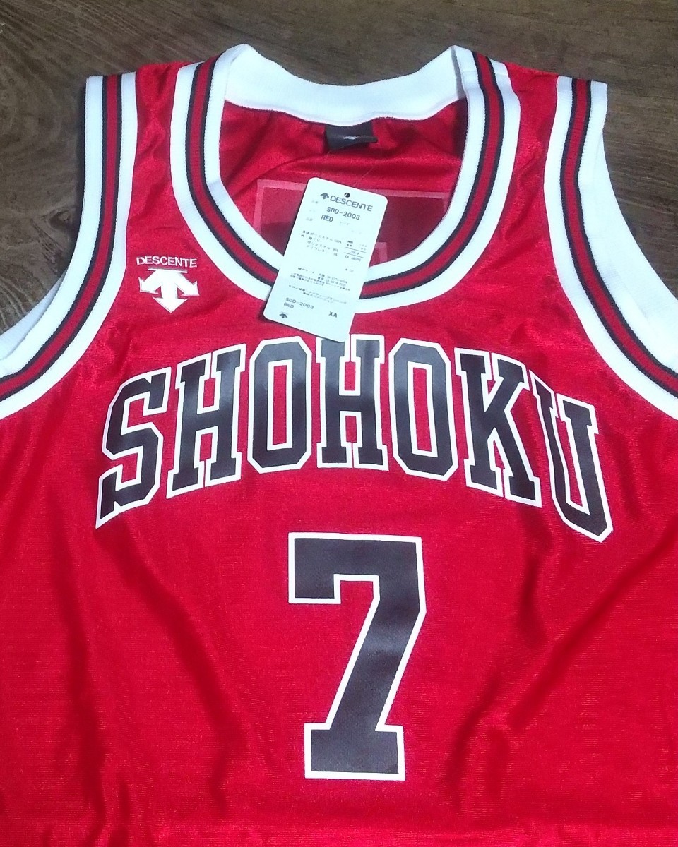 値下げ交渉 スラムダンク 湘北高校 #7 宮城リョータ DESCENTE ユニフォーム 検)SLAM DUNK THE FIRST MOVIE SHOHOKU OFFICIAL JERSEY MIYAGI_画像1