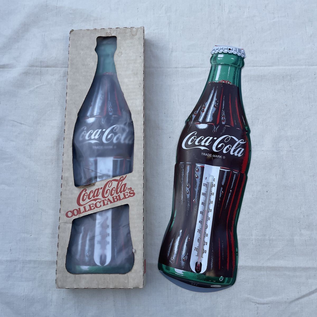 DEAD STOCK 90s Coca Cola コーラ温度計 ビンテージ コカ・コーラ 