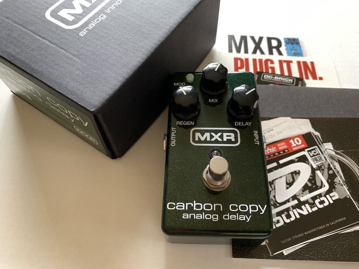 MXR M169 Carbon Copy analog delay、アナログディレイ、美品、完動品