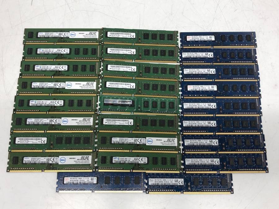 メーカー色々 型式色々 DDR3 4GB MEMORY 計26枚セット まとめ売り■現状品【TB】