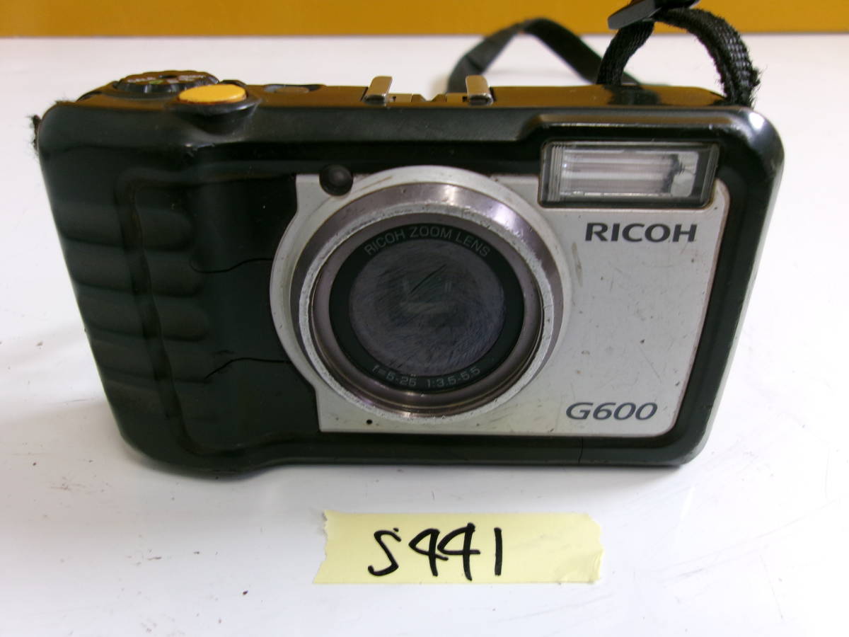 (S-441)RICOH デジタルカメラ G600 現状品_画像1