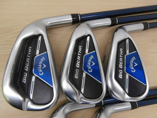 BIG BERTHA ビッグバーサ B21、6I~PWの5本セット、Speeder EVOLUTION
