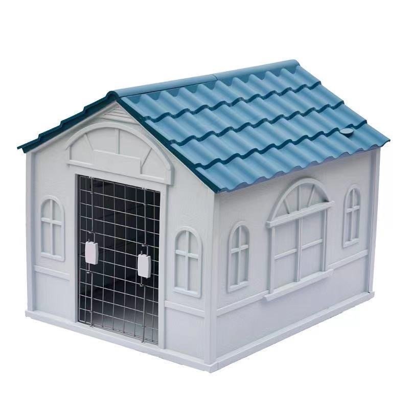  strongly recommendation * kennel outdoors washing with water possibility dog house pet house corrosion not doing plastic triangle roof canopy durability large dog medium sized dog 