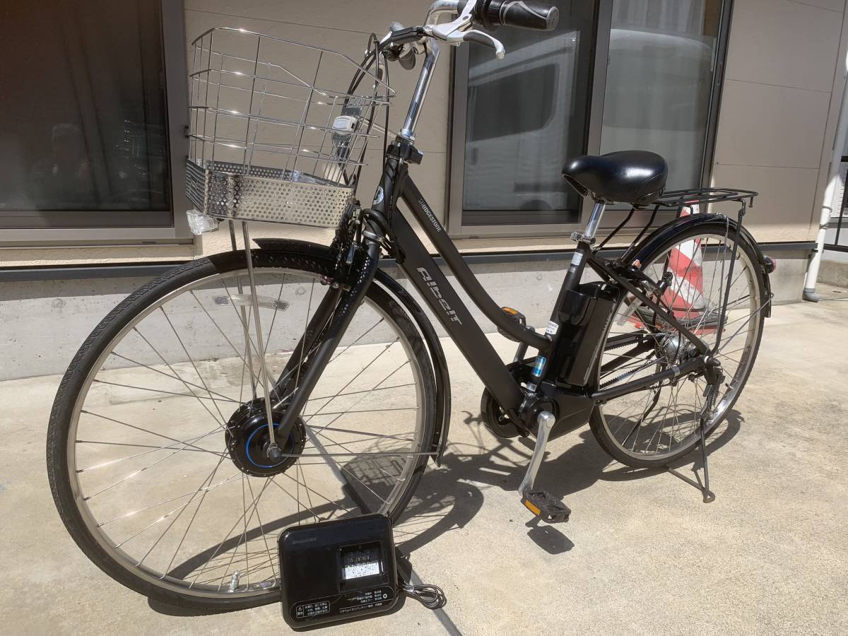 引取】BRIDGESTONE AL7B48 アルベルトe L型 27 電動アシスト自転車